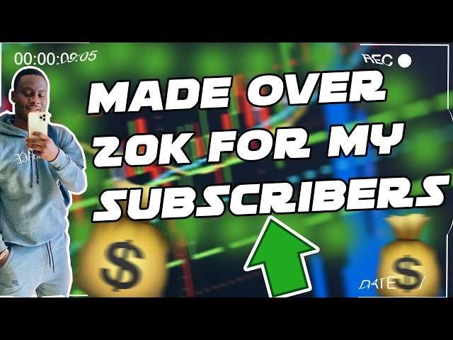 MADE OVER 20K FOR MY SUBSCRIBERS